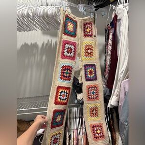 Free People x FLOOK crochet pants